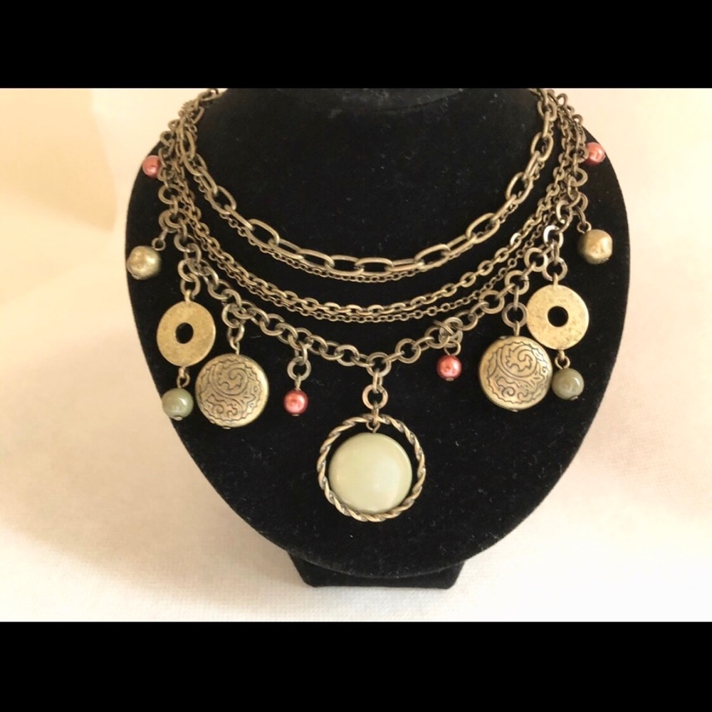 The Buckle - layered necklace